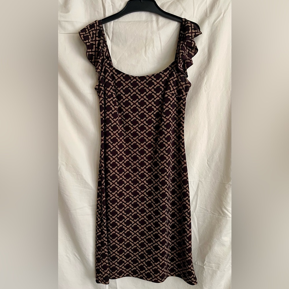 Summer Dress! Alyn Paige spaghetti strap w/ruffle cap shoulder.